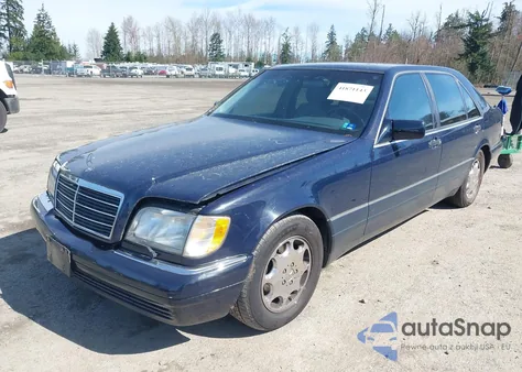 1995 Mercedes-Benz S 420 from USA, damaged, VIN WDBGA43E6SA228817